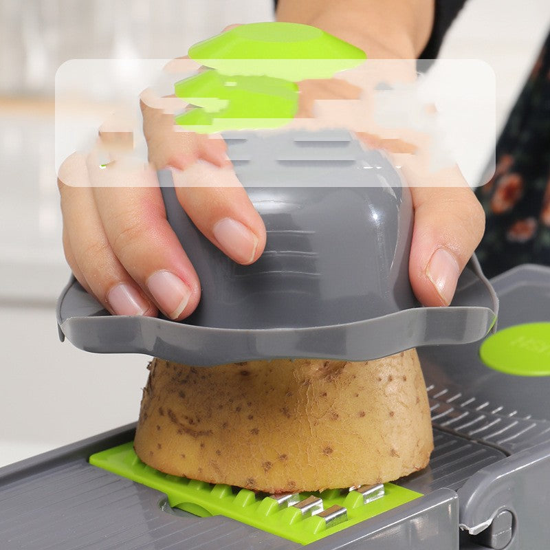 8-Blade Vegetable Cutter & Slicer Set | Stainless Steel