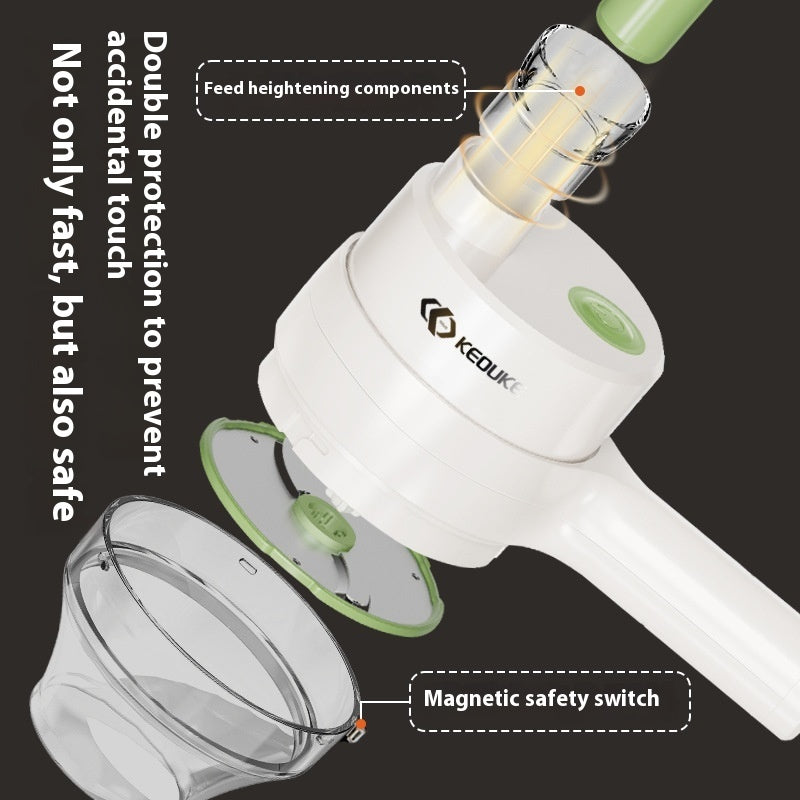 Wireless Electric Garlic Grinder & Vegetable Slicer