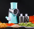 3-in-1 Rotary Vegetable Slicer & Grater