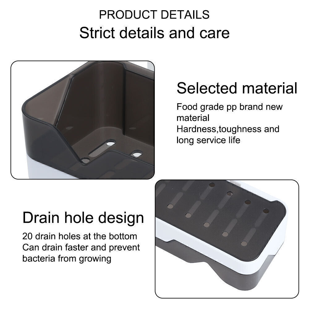 Self-Adhesive Shower Caddy Shelf – No-Drill