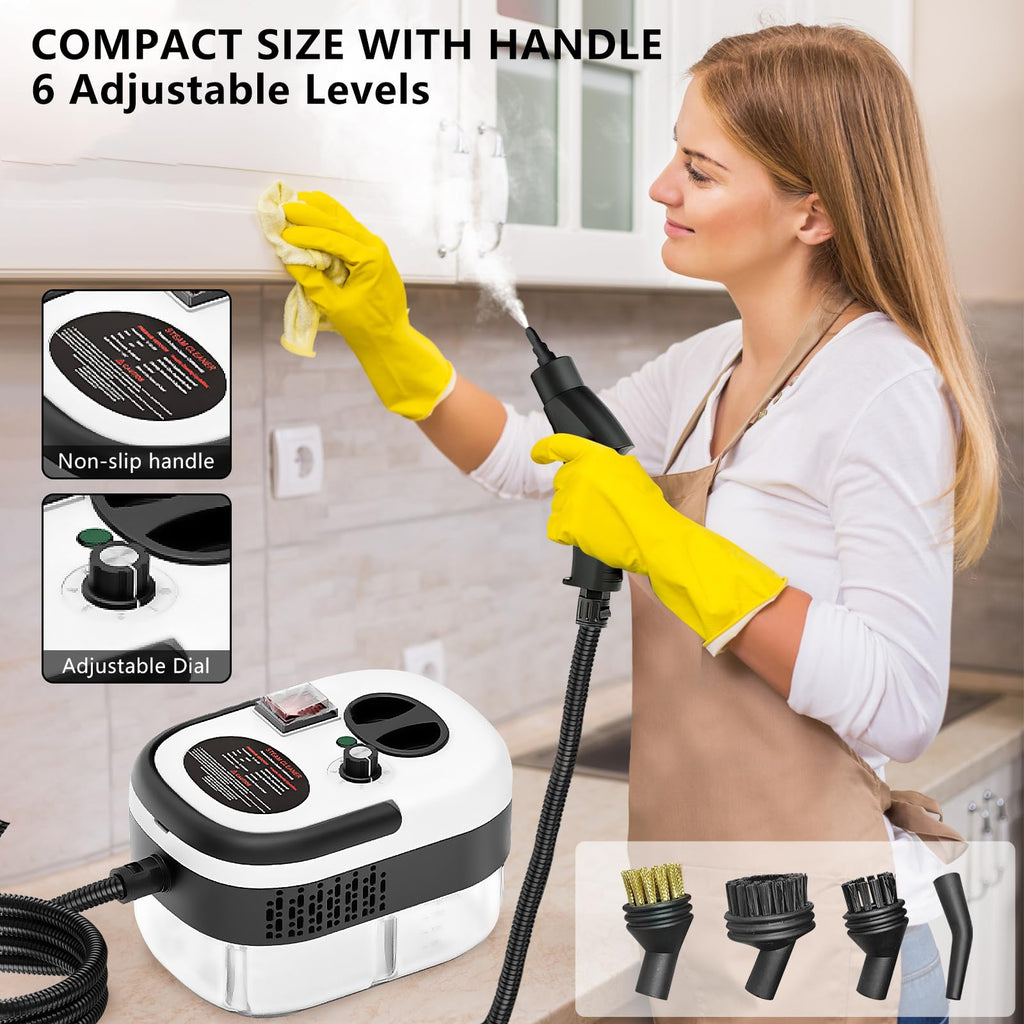 2500W Handheld Steam Cleaner Attachments