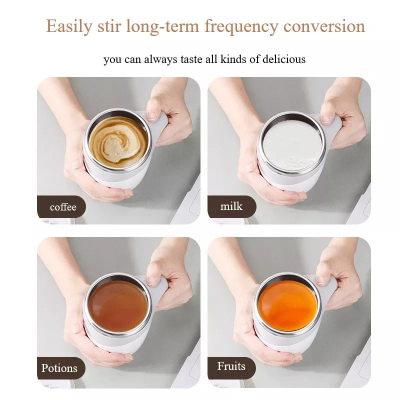 Self-Stirring Coffee Mug | Rechargeable | 304 Stainless Steel