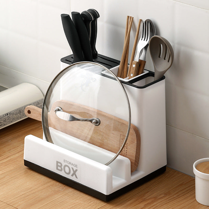 Kitchen Knife & Utensil Organizer Rack | Desktop Storage