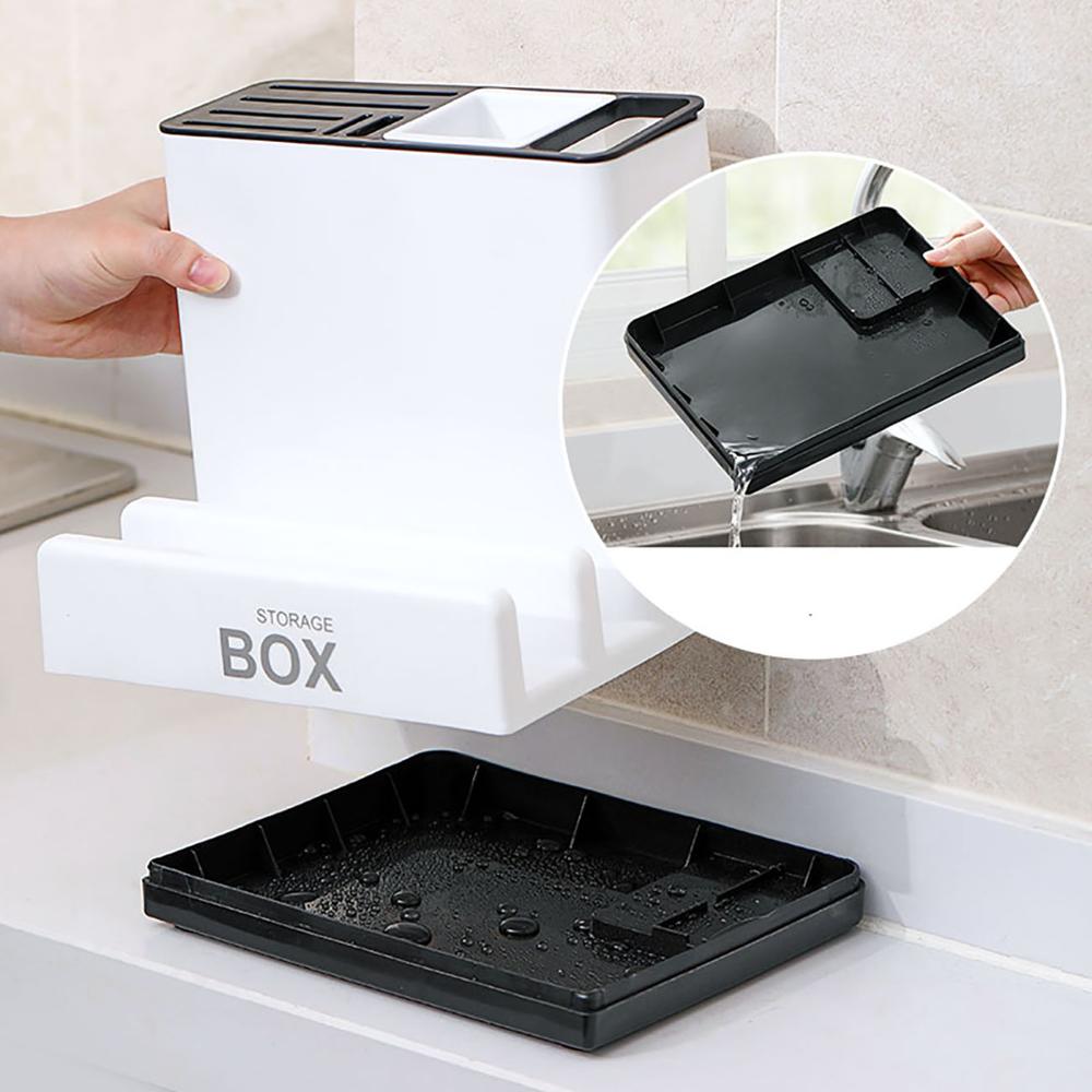 Kitchen Knife & Utensil Organizer Rack | Desktop Storage