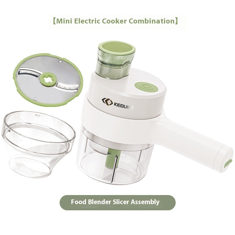 Wireless Electric Garlic Grinder & Vegetable Slicer