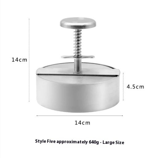 Stainless Steel Burger Press | Patty Mold
