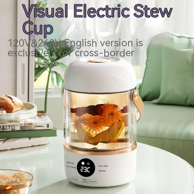Portable 500W Electric Stew Pot – Mini Slow Cooker