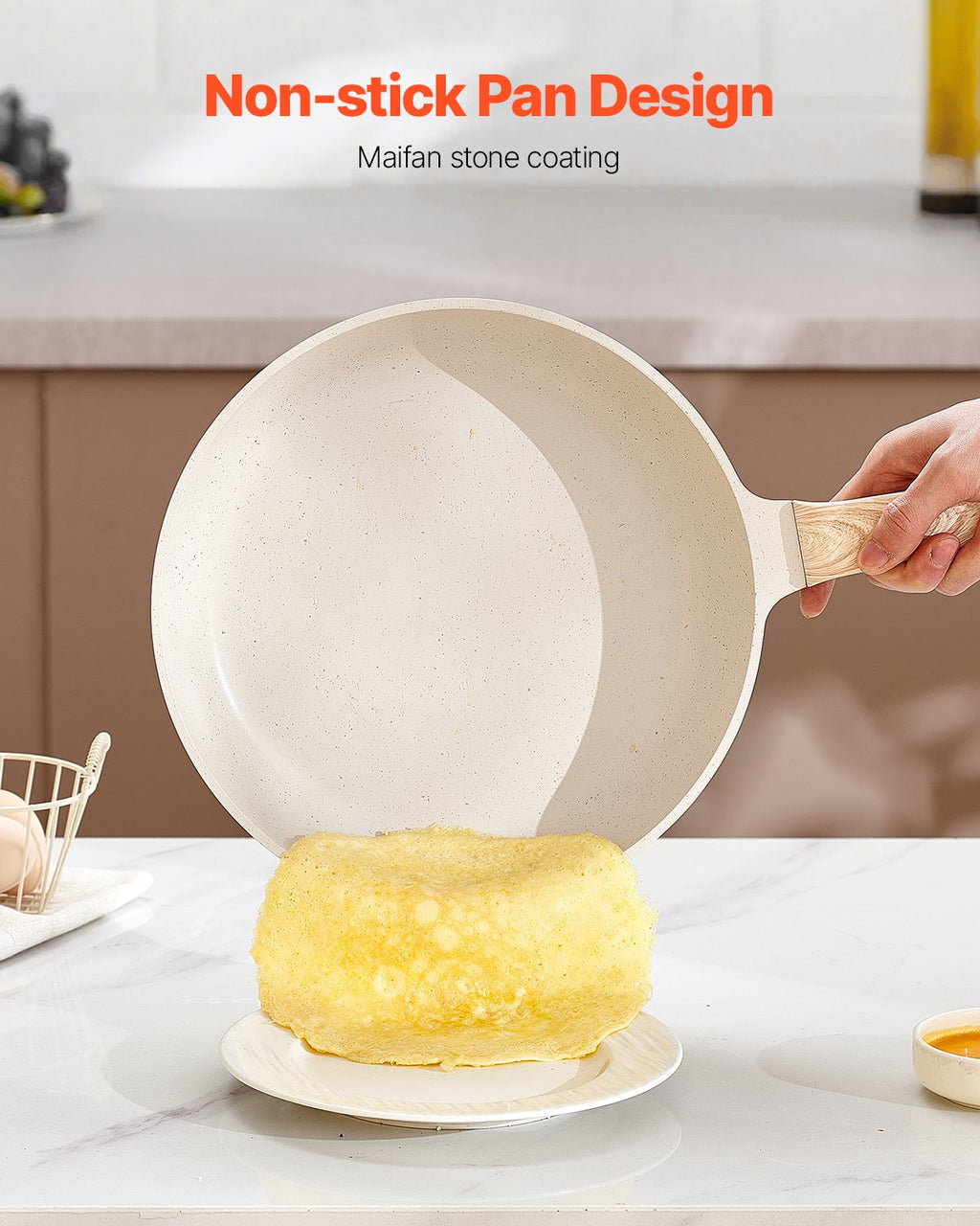 17-Piece Granite Non-Stick Cookware Set | Induction Ready