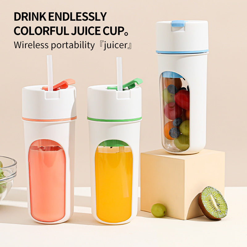 Portable Wireless Juicer – 400ml USB Rechargeable