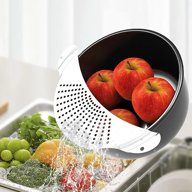 Premium Stainless Steel Pot Strainer – Handheld