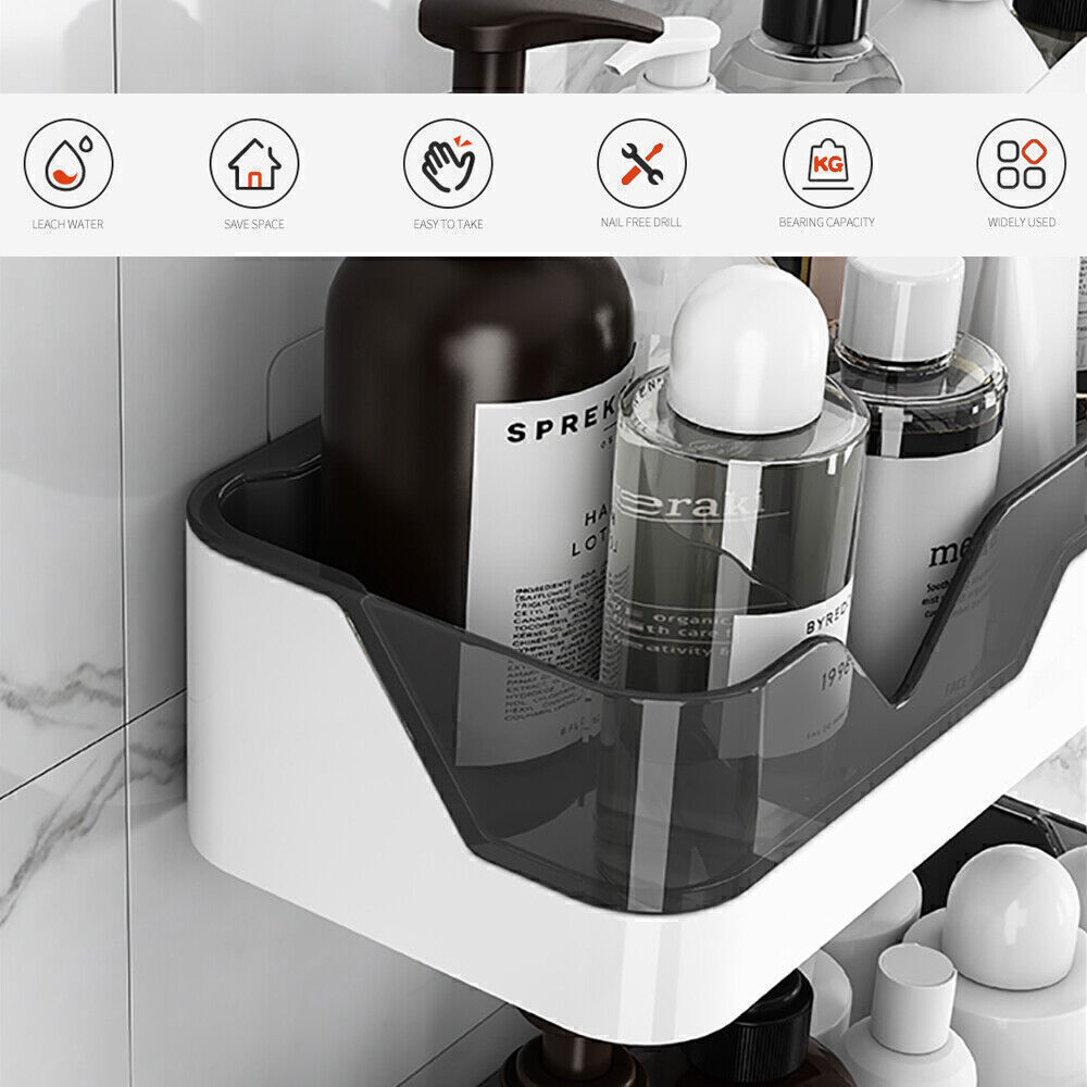 Self-Adhesive Shower Caddy Shelf – No-Drill