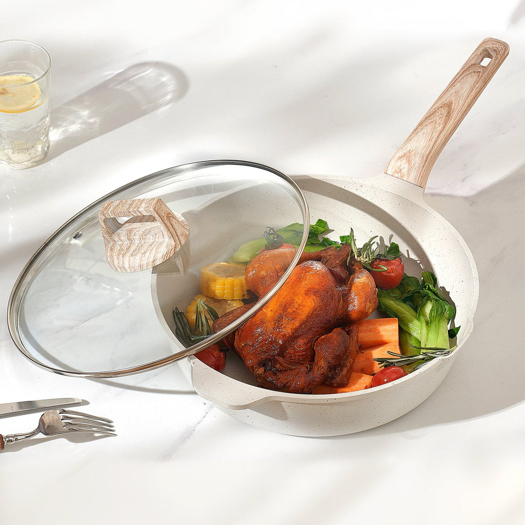 17-Piece Granite Non-Stick Cookware Set | Induction Ready