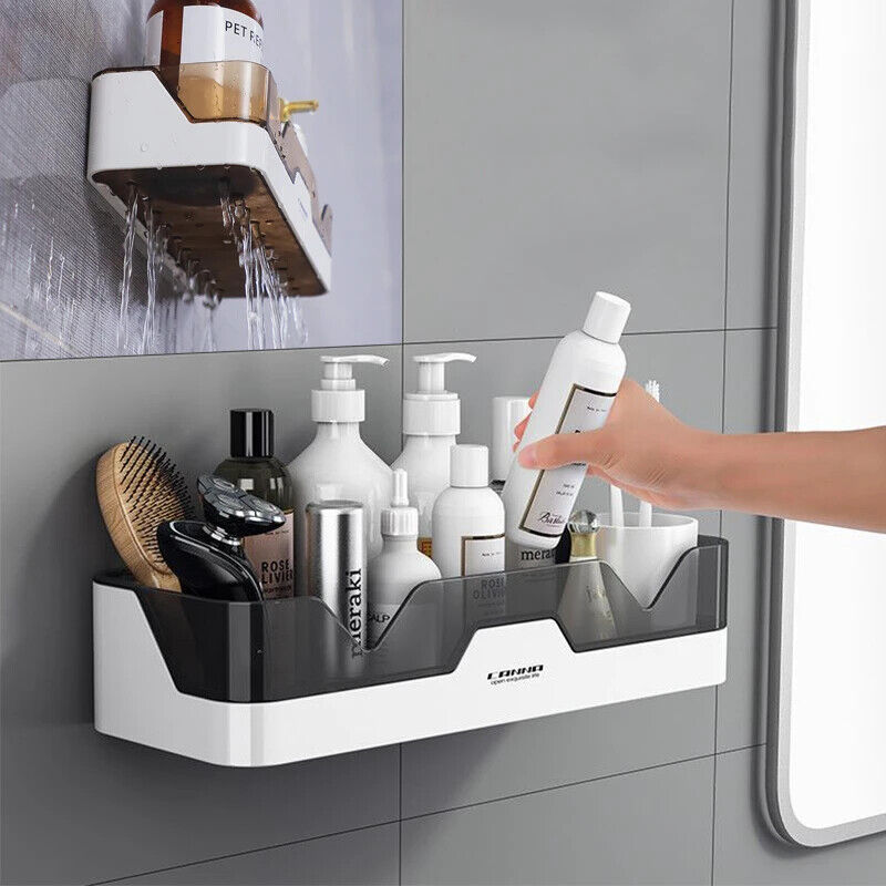 Self-Adhesive Shower Caddy Shelf – No-Drill