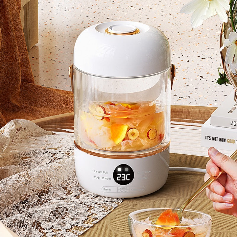 Portable 500W Electric Stew Pot – Mini Slow Cooker