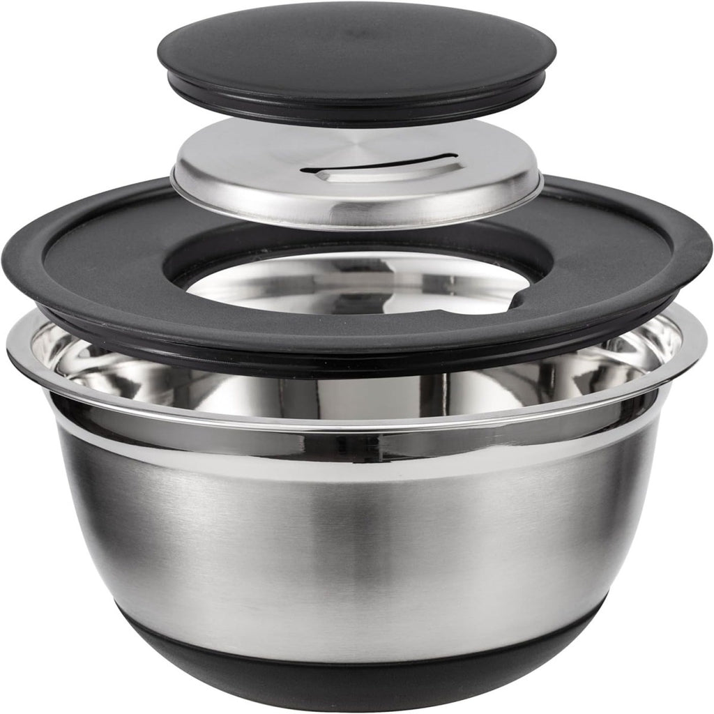 Stainless Steel Mixing Bowl Set with Lid