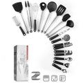 16-Piece Silicone & Stainless Steel Kitchen Utensil Set